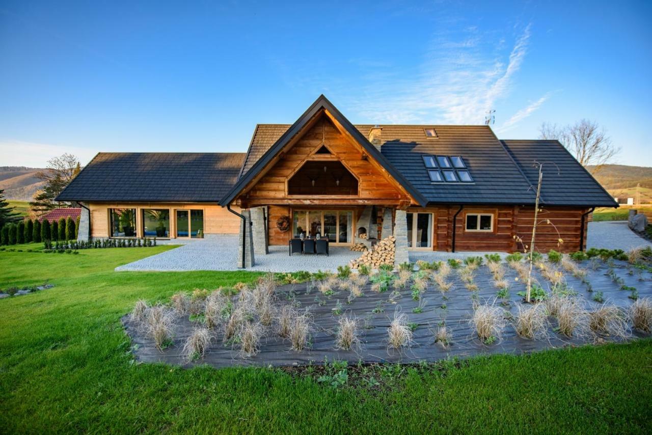 Labowska Chata - Basen, Sauna, Grota Solna Łabowa Exterior foto