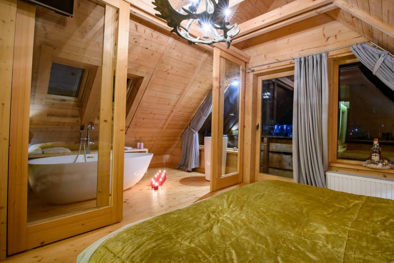 Labowska Chata - Basen, Sauna, Grota Solna Łabowa Exterior foto