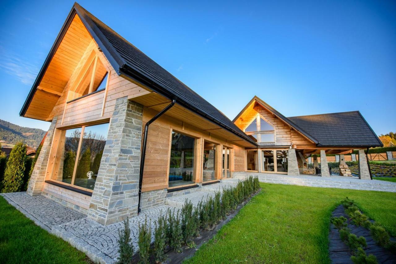 Labowska Chata - Basen, Sauna, Grota Solna Łabowa Exterior foto