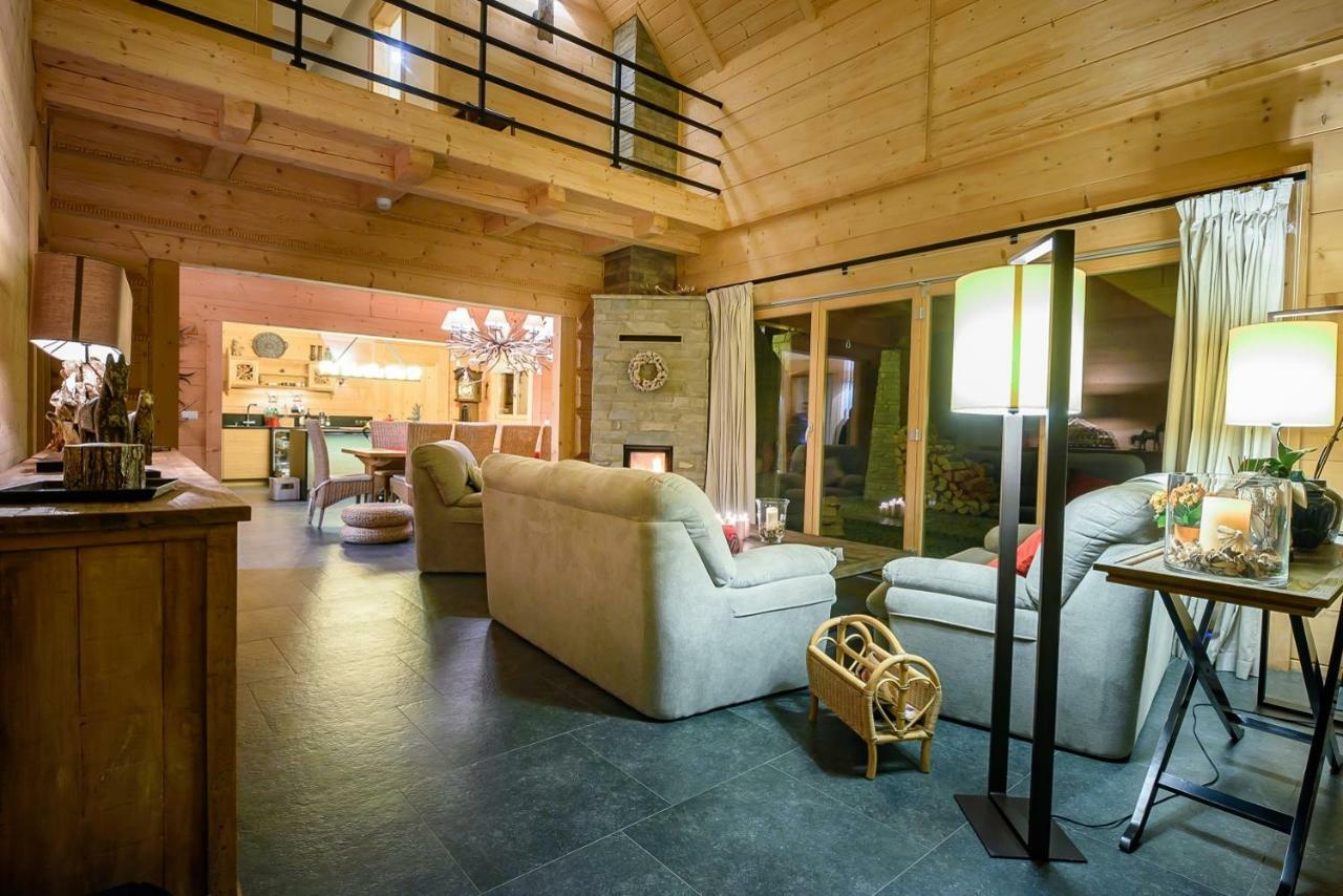 Labowska Chata - Basen, Sauna, Grota Solna Łabowa Exterior foto