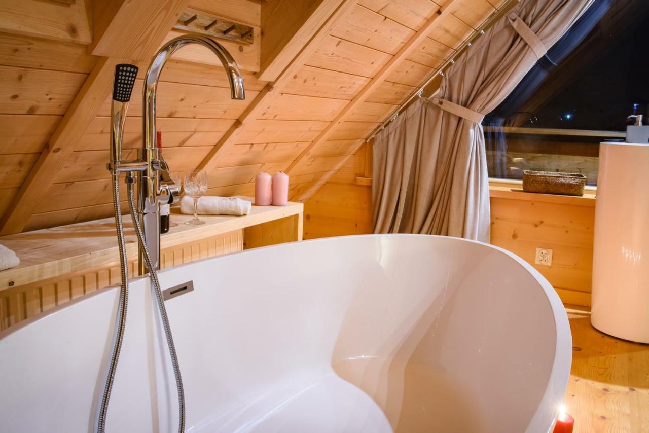 Labowska Chata - Basen, Sauna, Grota Solna Łabowa Exterior foto